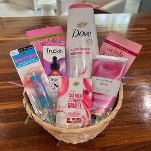 Dove Skincare and Beauty Gift Basket